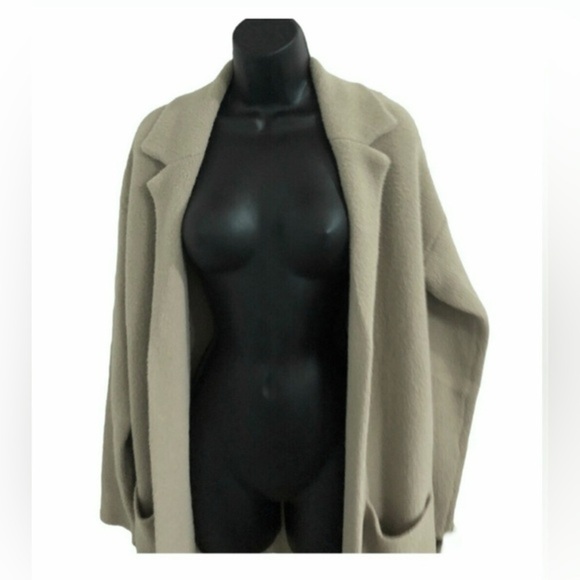 Jessica Simpson super soft & cozy light green sage long cardigan‎ duster size M - Picture 5 of 9
